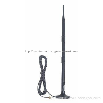 Hot Sale 2.4G magnetic rubber antenna With SMA Male Connector